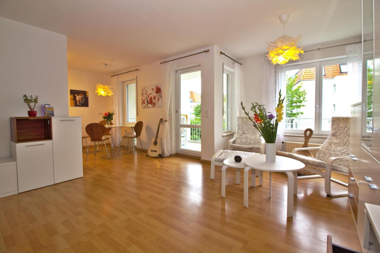 Ferienwohnung Kakadu Apartment Dresden Laubegast Wlan Tv Fahrrad Exterior photo